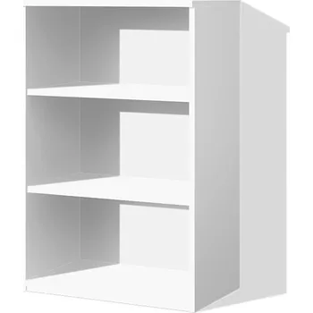 Šatní skříň Nabytekmorava Policová skříň Alfa 121 barva lamina: bílá