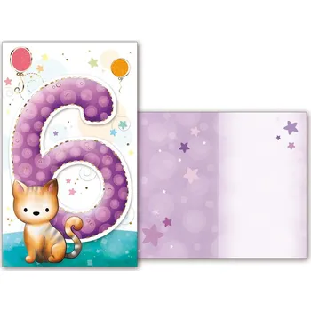 MFP mM33-096T Přání k 6. narozeninám