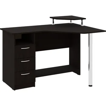 Psací stůl VOMAKS PC stůl ORFEJ, rohový Barva: wenge