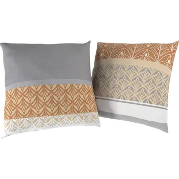 Povlak na dekorativní polštářek Kvalitex Sada 2 povlaků na polštář bavlna LARA hnědá Abmessungen der Kopfkissenbezüge:
