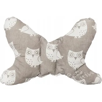 Polštář Polštář BabyUniverse Butterfly proti nárazům, šedý
