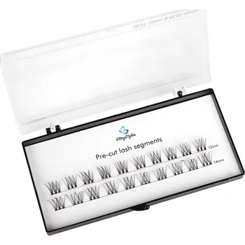 Umělé řasy GloryStyles Segmentové řasy RL01 12+14 mm