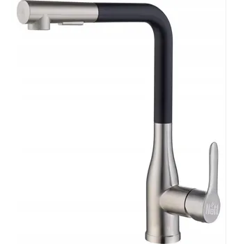 Vodovodní baterie Stojánková kuchyňská baterie Nett Flex černá