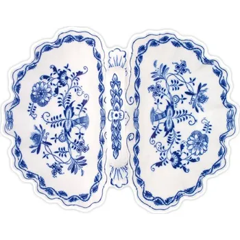 Cibulák Dubí Kabaret 2-dílný - cibulový porcelán 10129