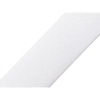 Textilní guma Pruženka tkaná šíře 40 mm Varianta: bílá, Balení: 25 m