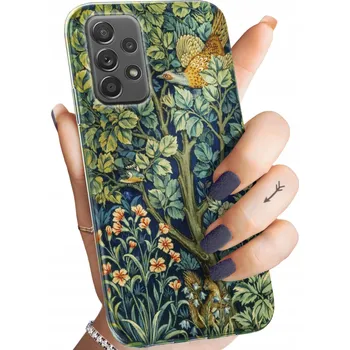 Pouzdro na mobilní telefon Kryt Hello Zadní Kryt Hello Case Samsung Galaxy A52 5G zelený