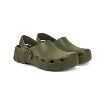 Dámské žabky Birkenstock Nazouváky Birki-Flow EVA 1028741 Khaki 41