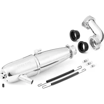 RC model auta FX Engines MUFFLER 3.5cc ON-ROAD - EFRA 2168 + MANIFOLD ON-ROAD - SHORT - expresní doprava