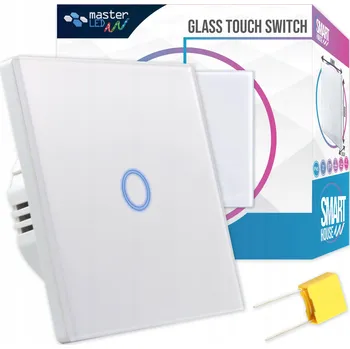 vypínač Jednopólový dotykový vypínač Masterled bílý 7298