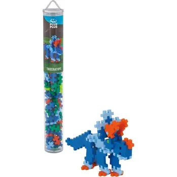 ostatní stavebnice (stavebnice) Plus-Plus Dino Triceratops 2D/3D set 100 dílků v tubě plast