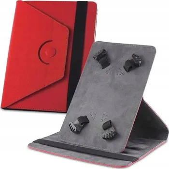 Pouzdro na mobilní telefon POUZDRO TABLET , OTOČNÉ O 360°, UNIVERZÁLNÍ, 9"-10'', ČERVENÉ