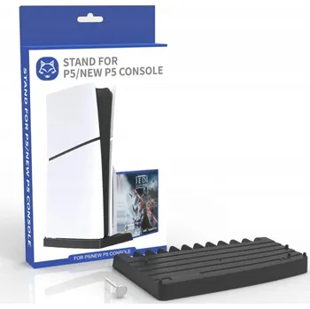 Stojan pro herní konzoli HORIZONTÁLNÍ STOJAN + 11x DRŽÁK NA KRABIČKY S HRY PODLOŽKA PS5 SLIM CFI-2016