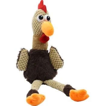 Hračka pro psa BUBU PETS kohout pískací 46,5x15cm