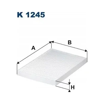 Kabinový filtr Kabinový filtr Filtron K 1245