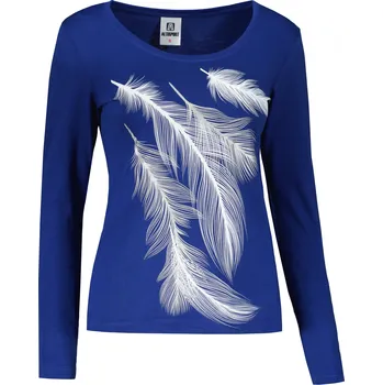 Dámské tričko Dámské triko s dlouhým rukávem ALTISPORT CARRYOVER ALW112169 KRÁLOVSKÁ MODRÁ M
