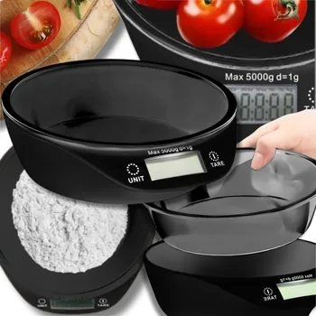 Kuchyňská váha Elektronická váha BRUNBEST, černá