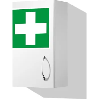 Lékárnička Nabytekmorava Závěsná lékárnička L2 barva lamina: Bílá 113
