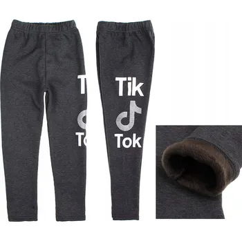 Dámské legíny Legíny kalhoty šedé grafitové teploučké pohodlné 10 134