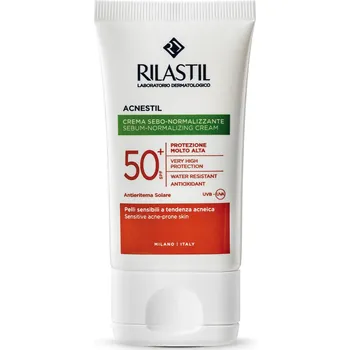 Opalování Rilastil Acnestil Ochranný krém na problematickou pleť SPF50+ 40 ml