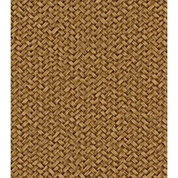 Tapeta Zambaiti Parati Luxusní vliesová tapeta na zeď, hnědá, imitace rohože, Z57714, Architexture 2, Zambaiti Parati, velikost 10,05 x 0,53 m