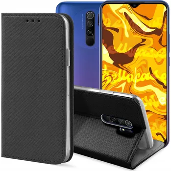Pouzdro na mobilní telefon Flipové Pouzdro Hello Case pro Xiaomi Redmi 9 černé