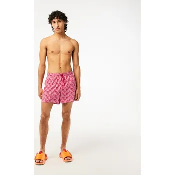 Pánské plavky Plavky Lacoste Lighthouse Red 1084942 S