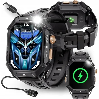 Chytré hodinky Chytré Hodinky JG Smart Watch JG Smart JGR-X1 1000mAh voděodolné černé