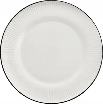 Talíř Mělký jídelní talíř Villa Italia BONITA BLACK 27 cm