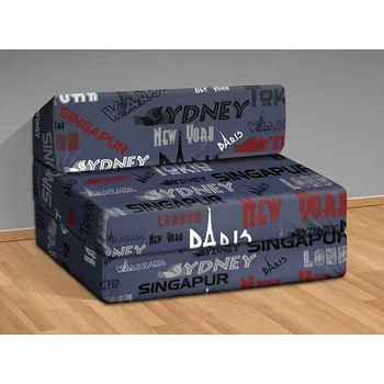 Pohovka Nabytekmorava Rozkládací křesílko Jessica 70 Barva: Modrá