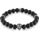 Guess Pánský korálkový náramek Lion King JUMB01303JWSTT/U + 2 měsíce na vrácení zboží