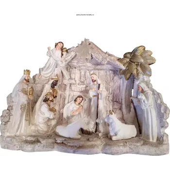 Vánoční dekorace Dekorace betlém (Zimní dekorace betlém)