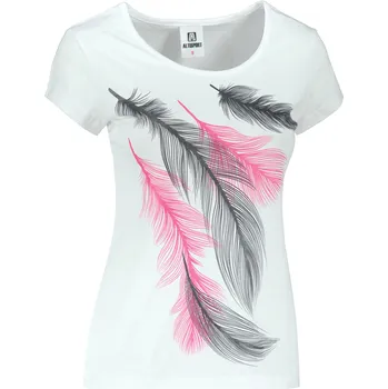 Dámské triko ALTISPORT CARRYOVER ALW112122 BÍLORŮŽOVÁ M