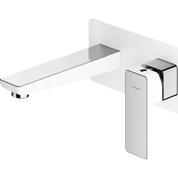 Vodovodní baterie OMNIRES - PARMA umyvadlová baterie podomítková chrom / bílá /CRB/ PM7415CRB