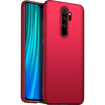 Pouzdro na mobilní telefon Beweare Matný Thin kryt na Xiaomi Redmi Note 8 Pro - červený