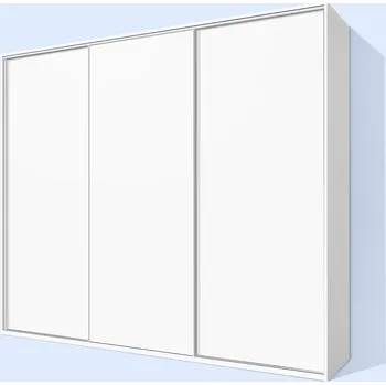 Šatní skříň Nabytekmorava Šatní skříň ALFA 35 barva lamina: bílá