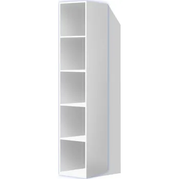 Šatní skříň Nabytekmorava Policová skříň P40 sestava Pavla barva lamina: Bílá 113