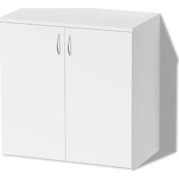 Šatní skříň Nabytekmorava Policová komoda Alfa 165 barva lamina: bílá