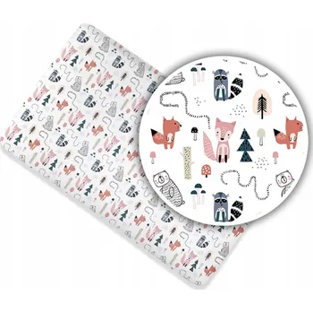 Prostěradlo PROSTĚRADLO BAVLNĚNÉ DO PŘISTÝLKY 90x50 VZORY!