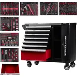 Dílenský vozík s nářadím 299 ks KD1068 kd1068 Kraft&Dele