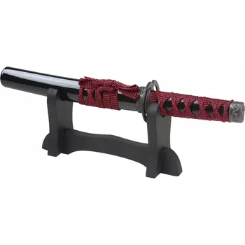 Replika zbraně NŮŽ NA DOPISY KATANA PLUS SE STOJANEM SW-1811BK