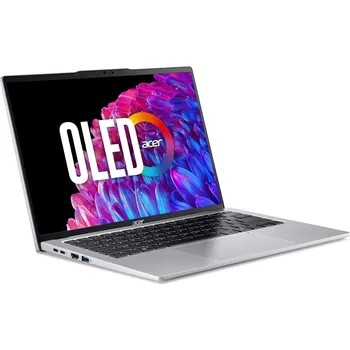 Notebook Notebook Acer Swift Go 14 EVO Pure Silver celokovový (SFG14-73-77RA)