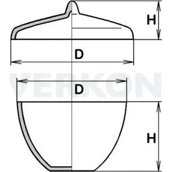 Kelímek na puchnutí, porcelánový s víčkem, Objem [ml]: 19