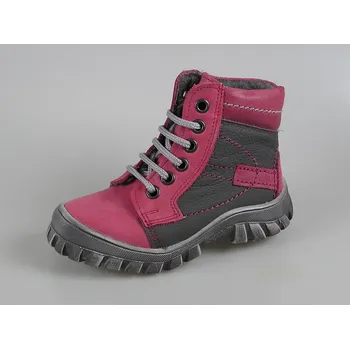 Dívčí zimní obuv Essi dětská zimní obuv S 2207 červená Velikost: 26