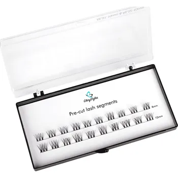 Umělé řasy GloryStyles Segmentové řasy RL01 8+10 mm