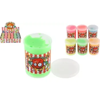 Modelovací hmota Prdící sliz 80 g – zábavná hmota pro děti, mix 6 barev