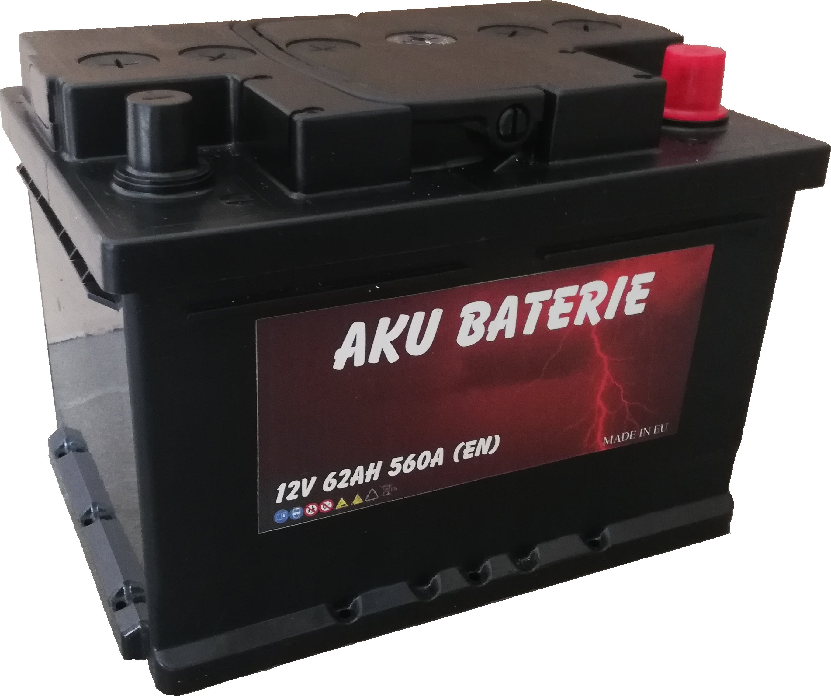 Autobaterie AKU AK620 12V 62Ah 560A