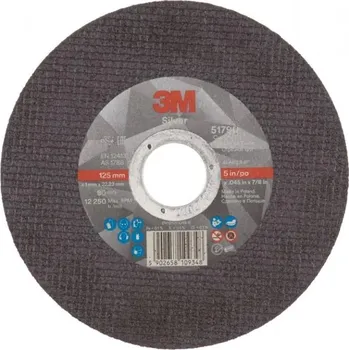 Řezný kotouč Řezný kotouč 3M Silver T41 125 x 1,0 x 22,23 mm
