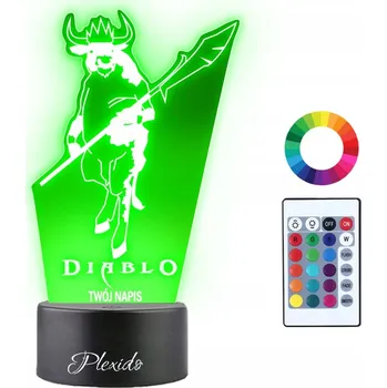 Lampička Plexido vícebarevná Noční lampa