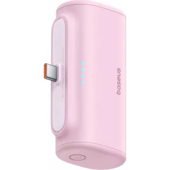 Powerbanka Powerbank Baseus Compact USB-C 5000mAh, 20W (pink)
