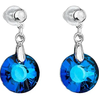 Náušnice Náušnice Sun 12mm Bermuda Blue SWAROVSKI